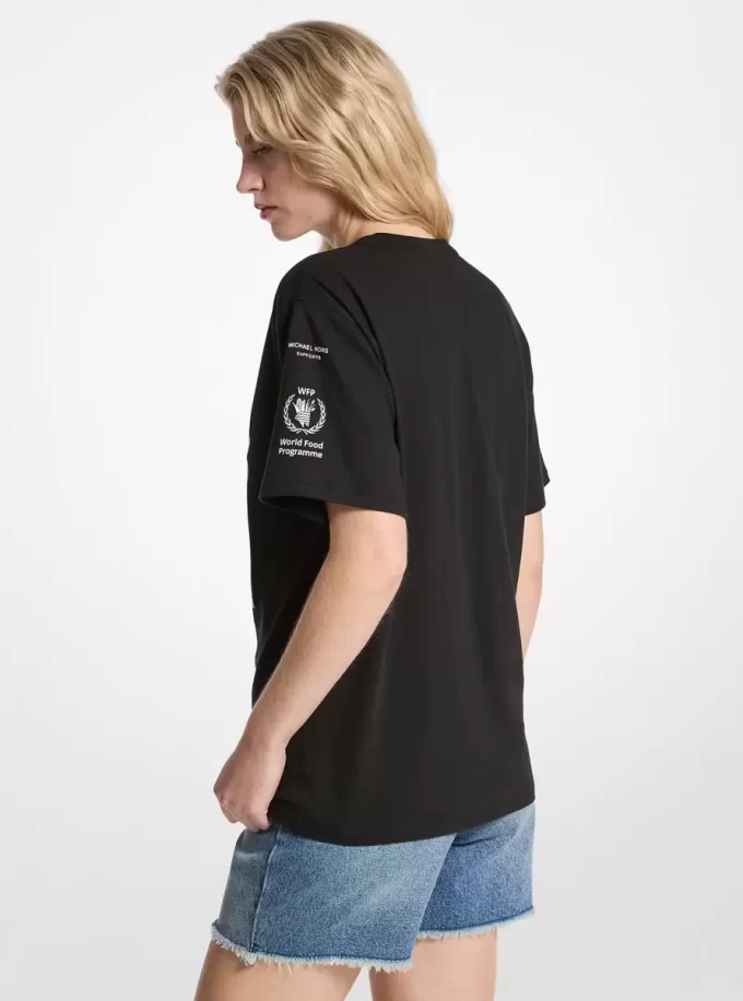ウォッチ・ハンガー・ストップ コットン&リネン混紡Tシャツ ウォッチ・ハンガー・ストップ コットン&リネン混紡Tシャツ